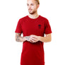 Mens Essential Burgundy T-Shirt